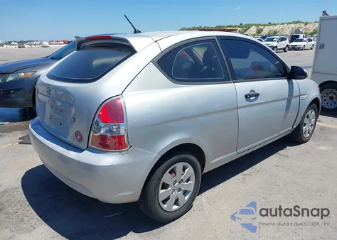 2008 Hyundai Accent Gs из США, поврежденный, VIN KMHCM36C78U067859